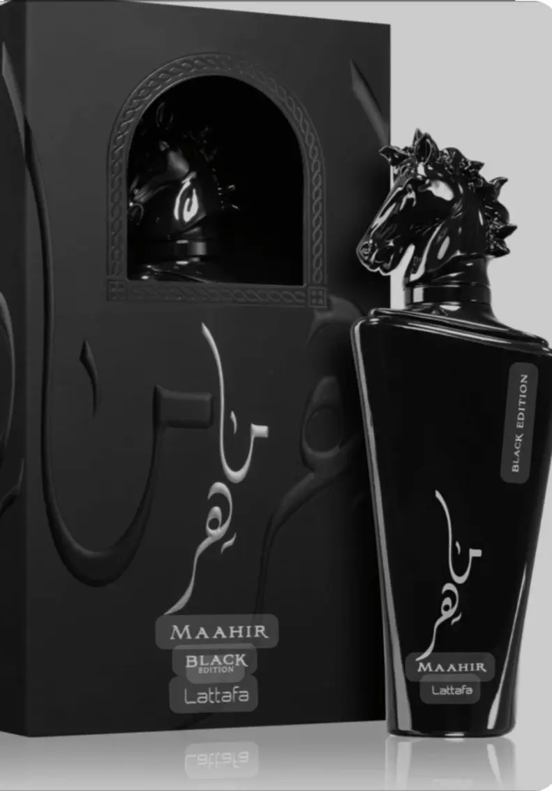 MAAHIR BLACK EDITION Lattafa  100ml - Imagen 2